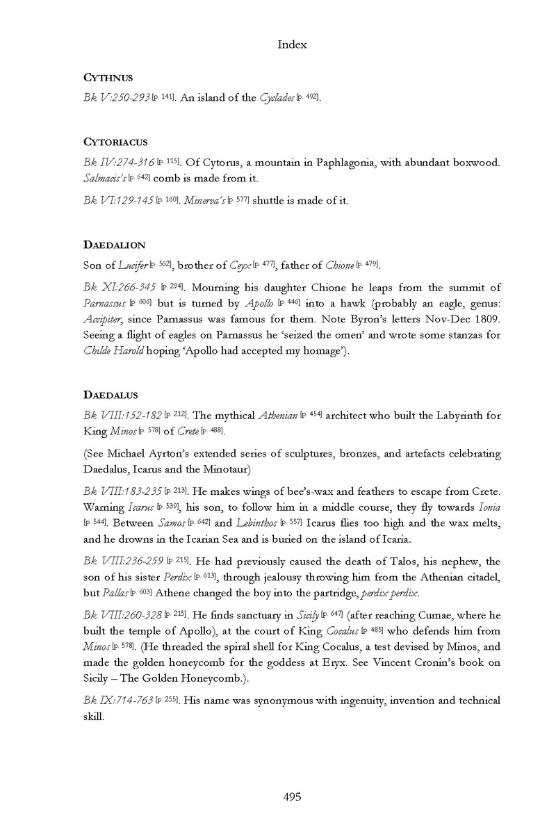 Ovid: The Metamorphoses - Page 495